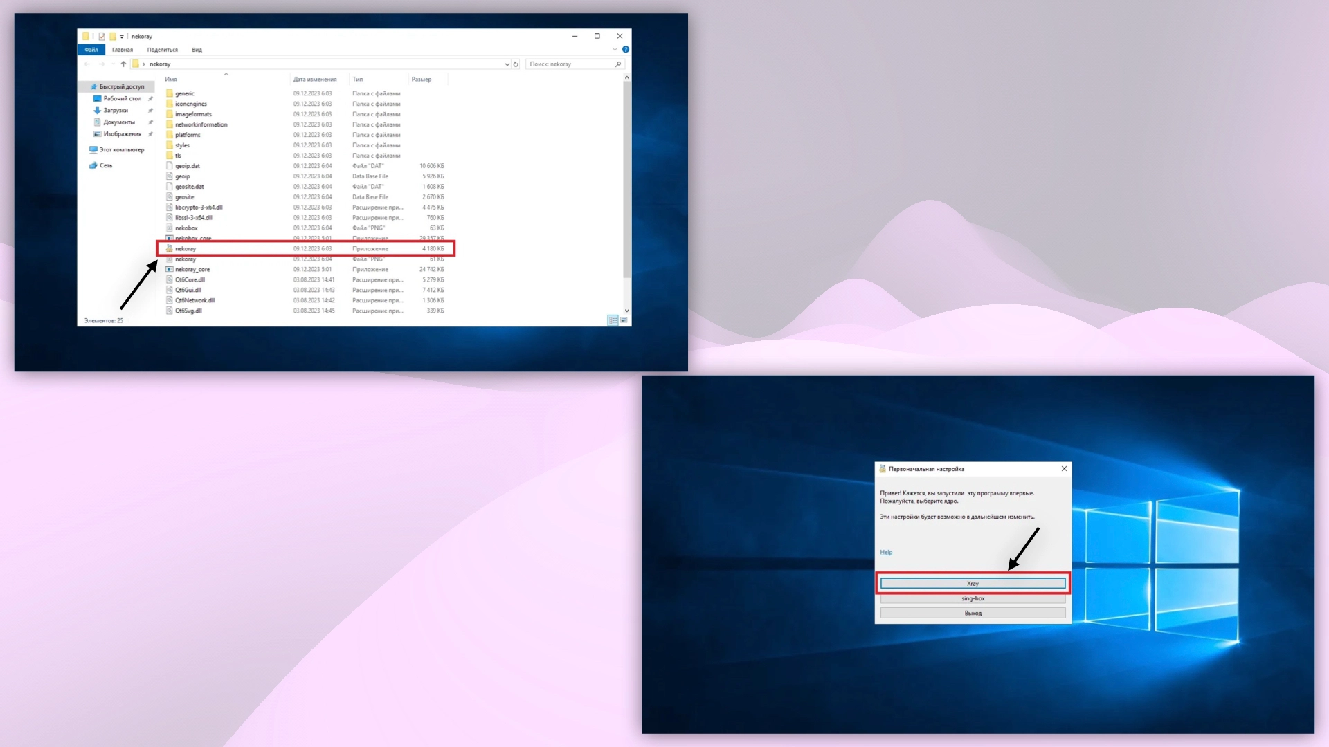 Nekoray в каталоге