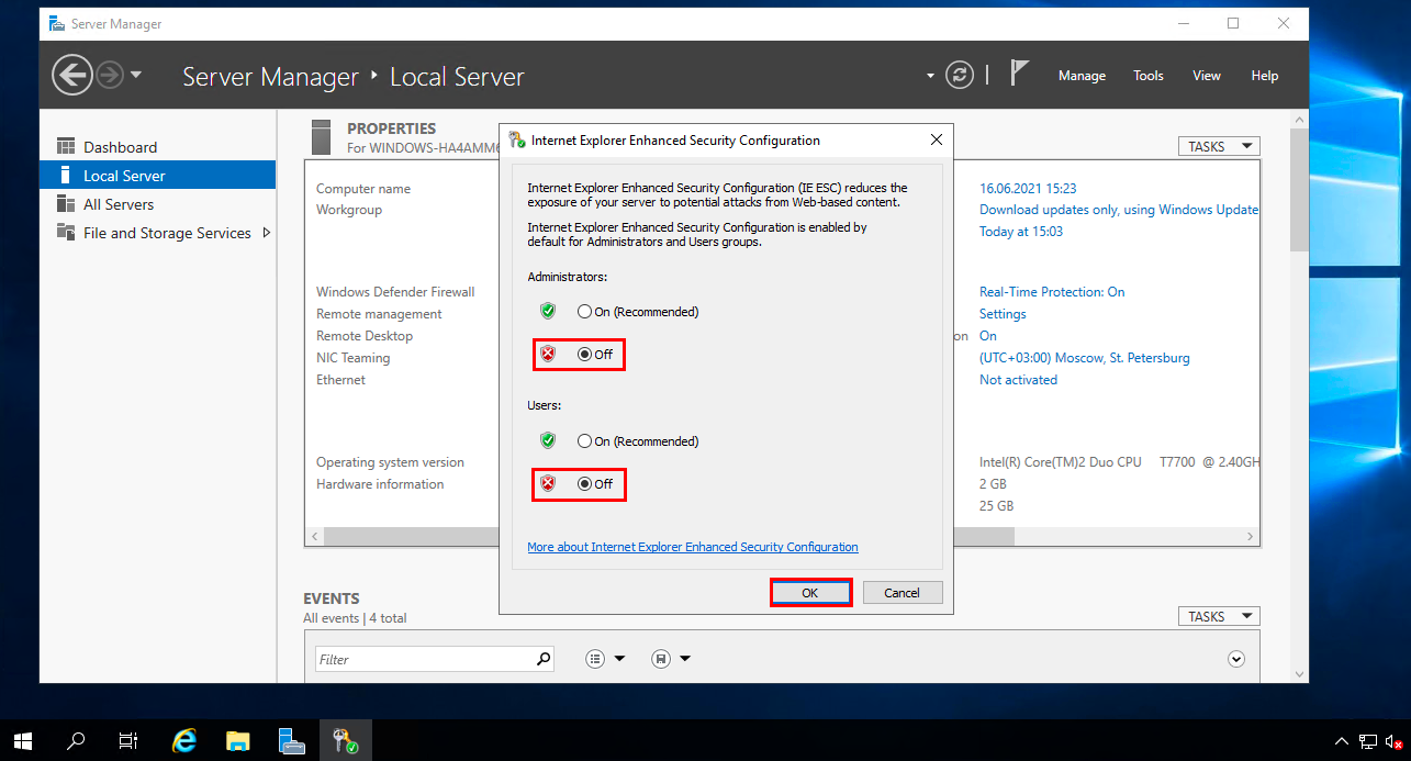 download chrome windows server 2012